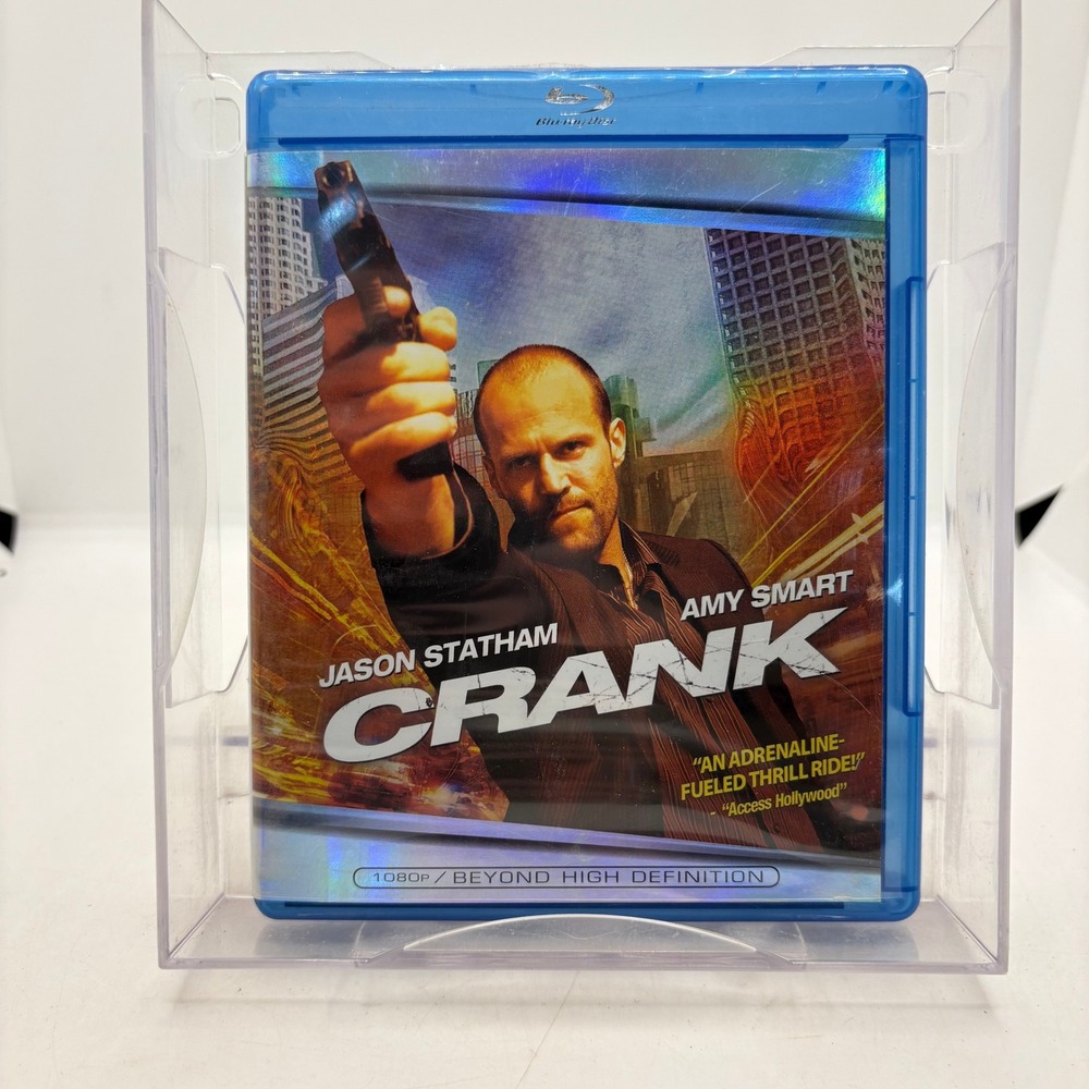 Crank Blu-ray Movie Jason Statham Amy Smart Lionsgate 2006 Action Thriller 1080p